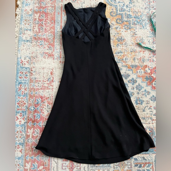 Chaps slinky strappy long black party dress - Picture 6 of 8